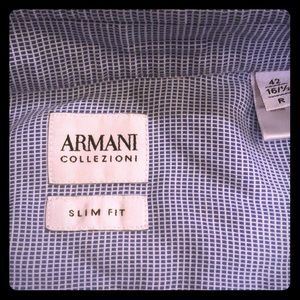 Men’s Armani Collezioni button down dress shirt